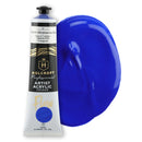 Dark Blue Holcroft Professional Acrylic Flow Paint French Ultramarine Blue S2 ASTM1 75ml Acrylic Paints