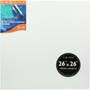 Beige 26 x 26 inches Eraldo Di Paolo Gallery Wrapped Stretched Canvas Canvas and Painting Surfaces