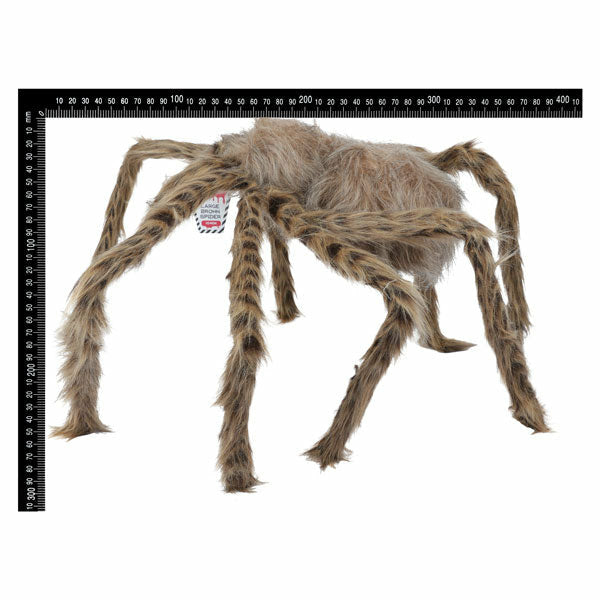 Dim Gray Large Brown Spider 104cm Halloween