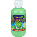 Light Green Tim & Tess Scratch & Smell Children's Washable Poster Paint Green Apple 250ml Kids Paints