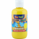 Goldenrod Tim & Tess Scratch & Smell Children's Washable Poster Paint Banana 250ml Kids Paints