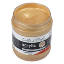 Dark Khaki Eraldo Di Paolo Acrylic Paint Metallic Light Gold 500ml Acrylic Paints