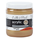 Dark Khaki Eraldo Di Paolo Acrylic Paint Metallic Light Gold 500ml Acrylic Paints