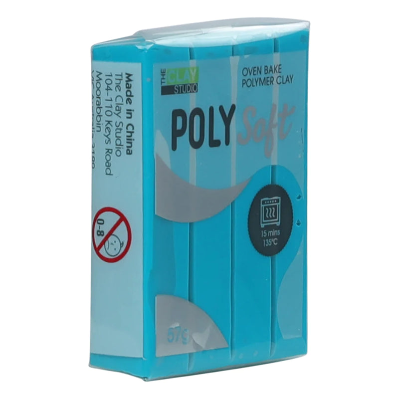 Steel Blue The Clay Studio Polymer Clay Turquoise 57g Polymer Clay (Oven Bake)
