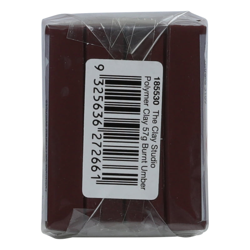 Black The Clay Studio Polymer Clay Burnt Umber 57g Polymer Clay (Oven Bake)