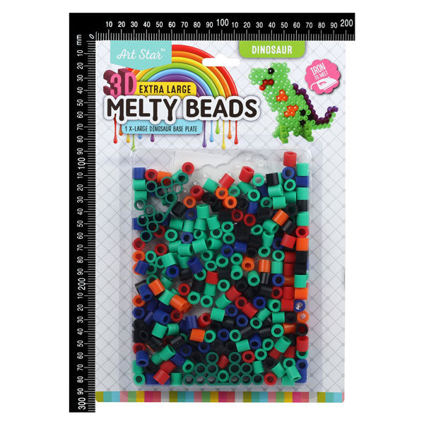 Medium Sea Green Art Star Jumbo Melty Beads Dinosaur Kit Kids Craft Kits