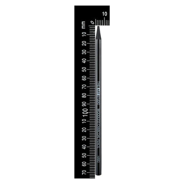 Black The Art Studio Woodless  Charcoal Pencil Hard Pencils