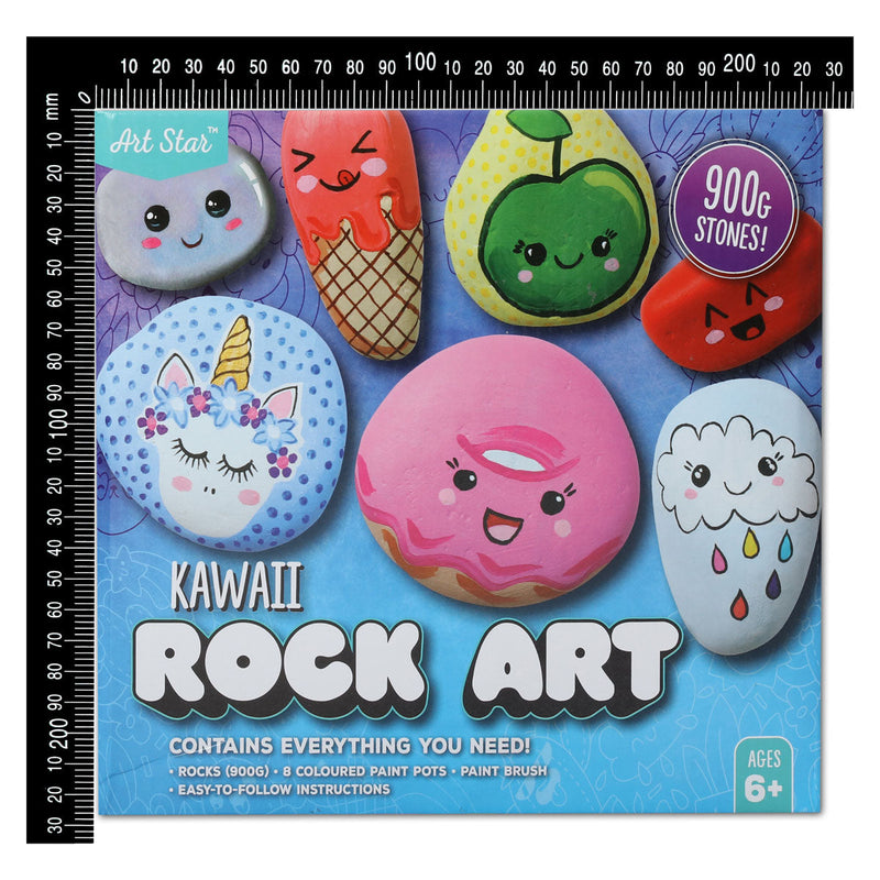 Pale Violet Red Art Star Kawaii Rock Art Kit Kids Craft Kits