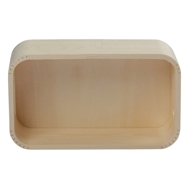 Rosy Brown Urban Crafter Curved Edge Rectangle Box 21 x 12 x 8cm Boxes