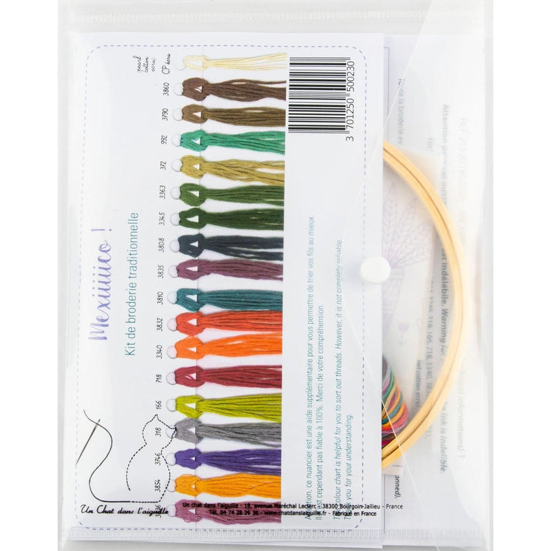 Chocolate Mexiiiiico ! - Embroidery Kit 15cm Needlework Kits