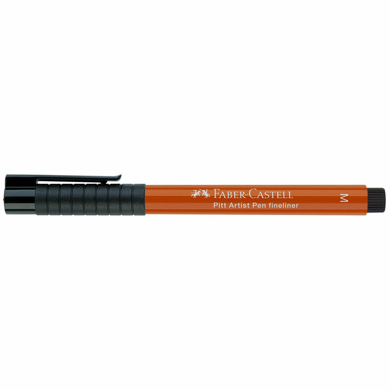 Dark Slate Gray Faber Castell Pitt Artist Fineliner Pen  M – 0.7mm  188 Sanguine Pens and Markers