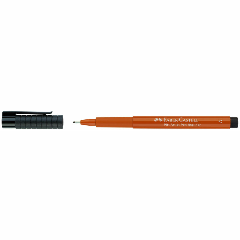 Dark Slate Gray Faber Castell Pitt Artist Fineliner Pen  M – 0.7mm  188 Sanguine Pens and Markers