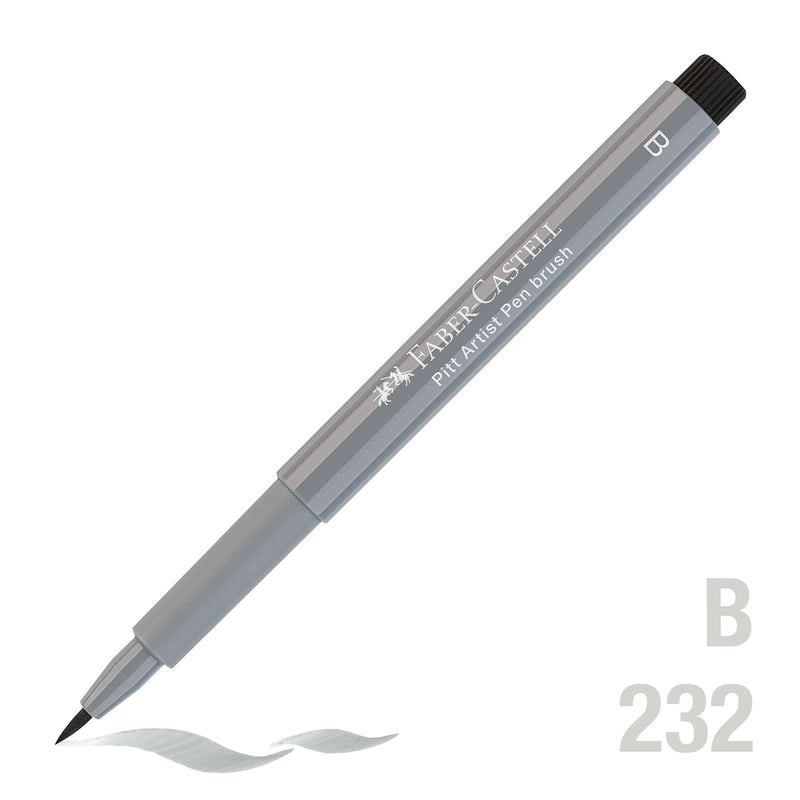 Dark Gray Faber Castell Pitt Artist Brush Pen  232 Cold Grey III Brush Pen