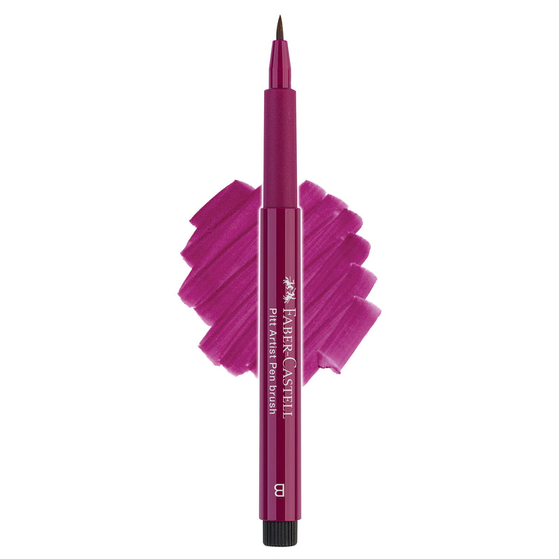 Maroon Faber Castell Pitt Artist Brush Pen 133 Magenta Brush Pen