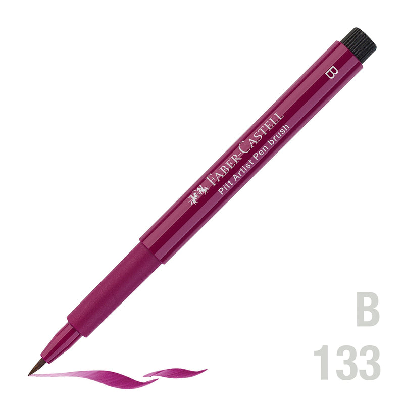 Maroon Faber Castell Pitt Artist Brush Pen 133 Magenta Brush Pen