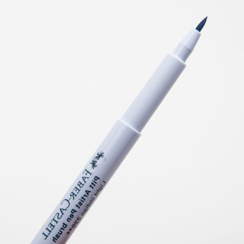 White Smoke Faber Castell Pitt Artist Brush Pen  220 Light Indigo Brush Pen
