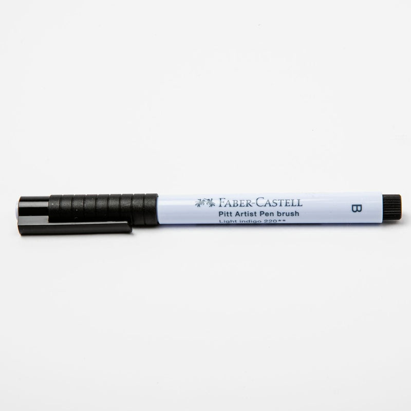 White Smoke Faber Castell Pitt Artist Brush Pen  220 Light Indigo Brush Pen