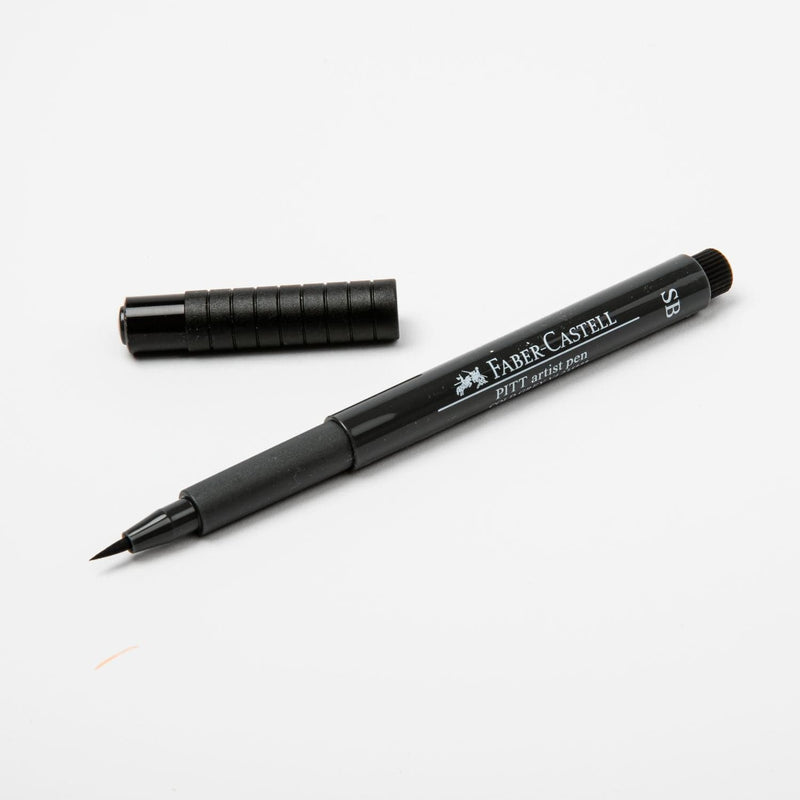 White Smoke Faber Castell Pitt Artist Soft Brush Pen  235 Cold Grey VI Brush Pen