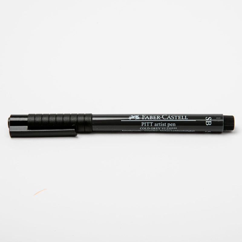 White Smoke Faber Castell Pitt Artist Soft Brush Pen  235 Cold Grey VI Brush Pen