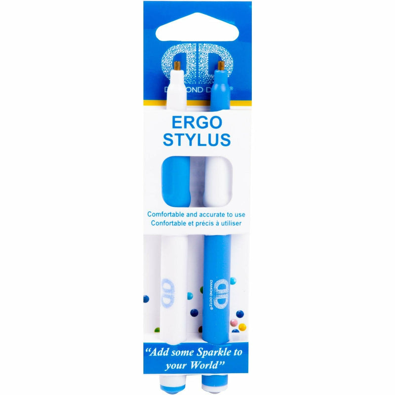 Dodger Blue Leisure Arts Diamond Dotz Freestyle Stylus Deluxe 2/Pkg Crystal and Diamond Art