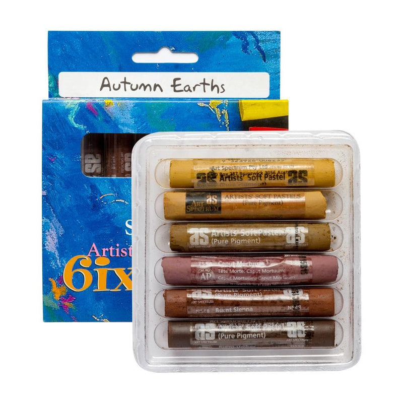 Art Spectrum Standard Pastel Six Pack Autumn Earths