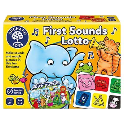 Dark Slate Gray Orchard Game - First Sounds Lotto Kids Educational Games and Toys