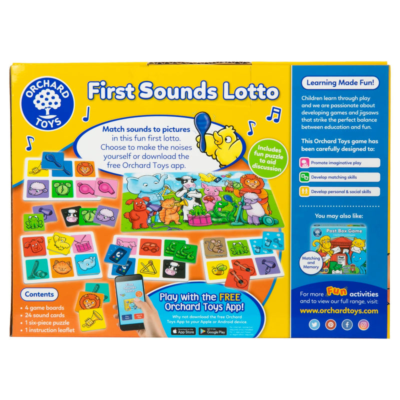Goldenrod Orchard Game - First Sounds Lotto Kids Educational Games and Toys