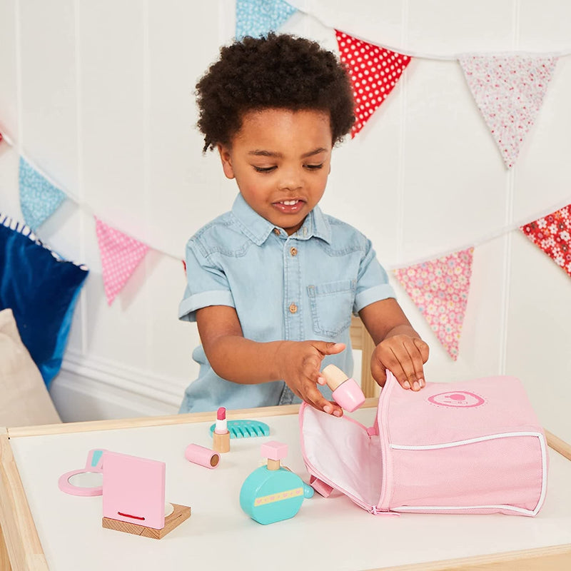 Light Gray Early Learning Centre - Wooden Beauty Case Kids Educational Games and Toys