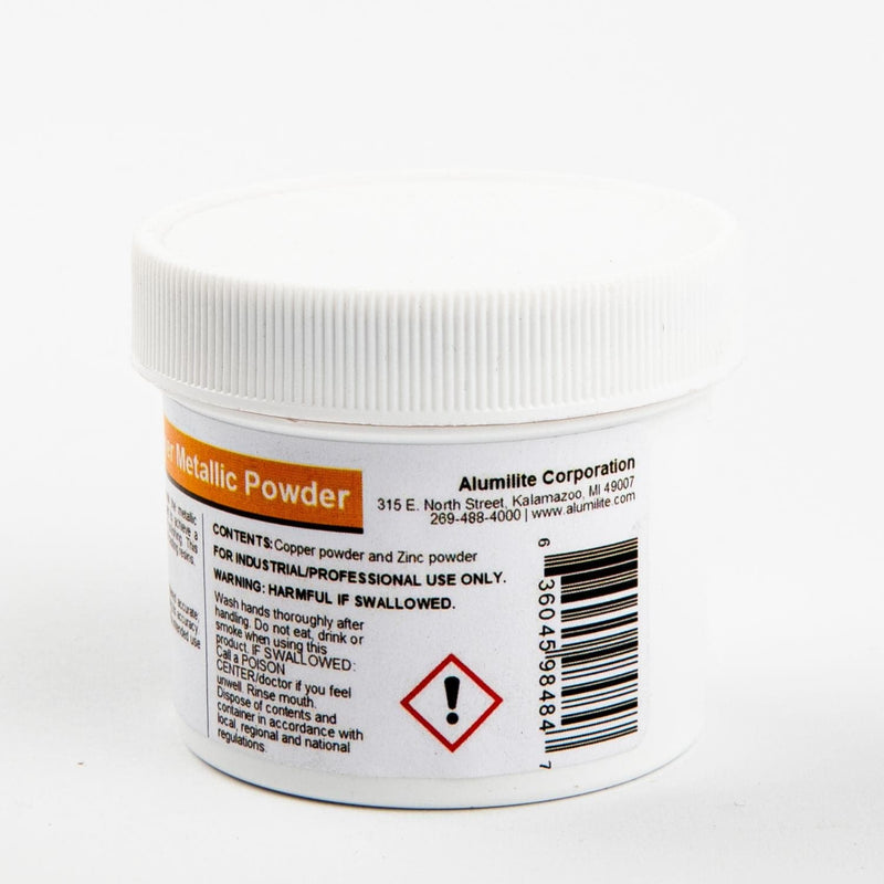 Light Gray Alumilite Metallic Powder 28 Grams - Copper Resin Dyes Pigments and Colours