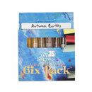 Cornflower Blue Art Spectrum Standard Pastel Six Pack Autumn Earths Pastels & Charcoal