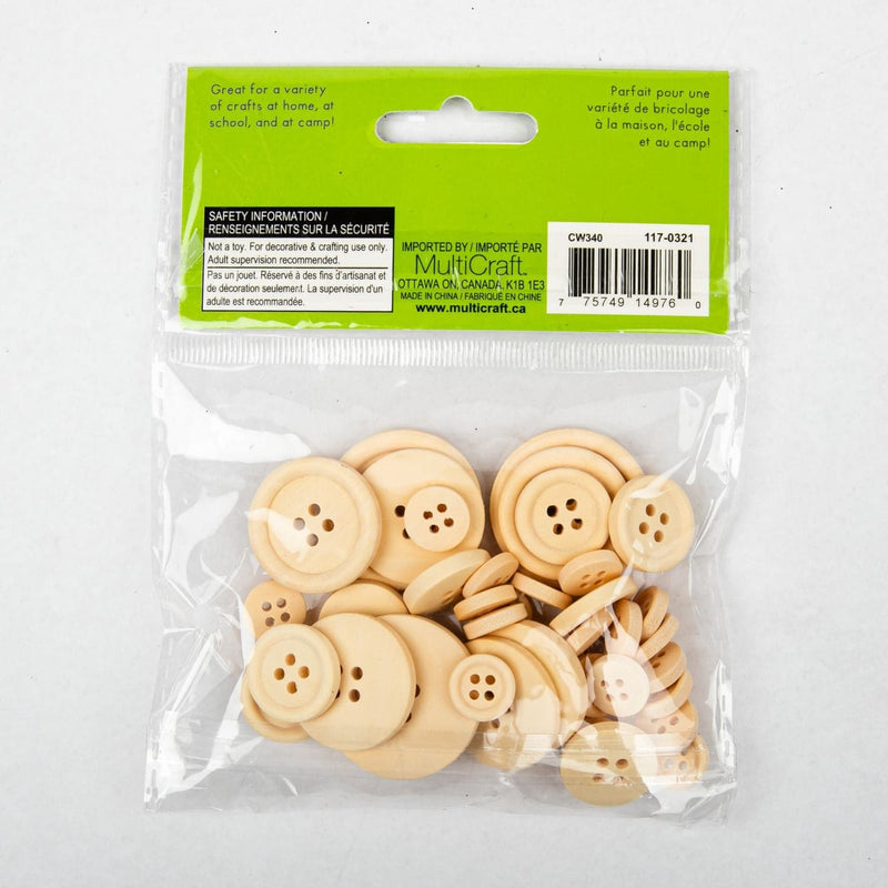 Yellow Green Craftwood Craft Buttons Assorted 40/Pkg

Natural Glitter