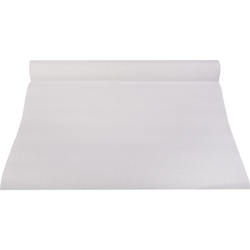 Light Gray MultiCraft Needlecrafters Cross Stitch Fabric Aida Cloth 14ct-White 38.1x45.7cm Needlework