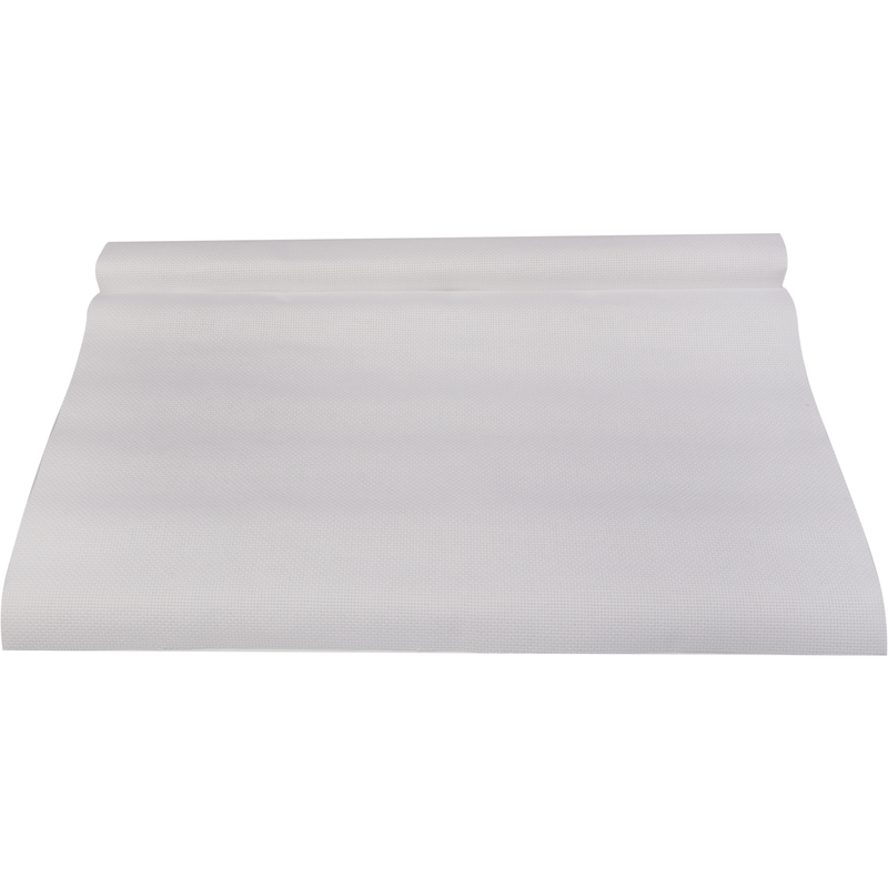 Light Gray MultiCraft Needlecrafters Cross Stitch Fabric Aida Cloth 18ct-White 38.1x45.7cm Needlework