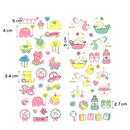 Thistle MultiCraft Paper Craft Sticker: 2-Sticker Themed Set-Baby Girl 12.7x30.5cm Paper Craft