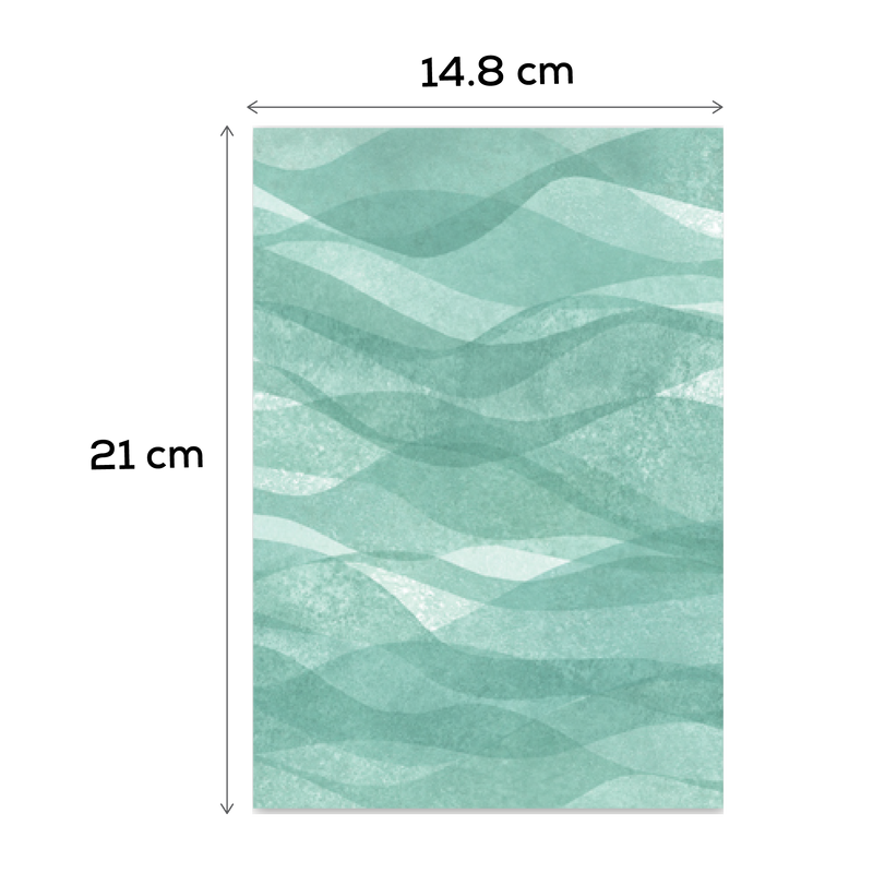 Dark Gray MultiCraft Vellum Foil Print Stack Packs-Abstract Dusk 14.7x20.8cm  (12 Sheets) Paper Craft