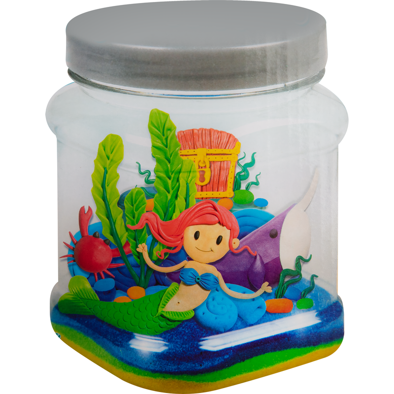 Gray Grafix Make Your Own Sealife Terrarium Kit Kids Activities
