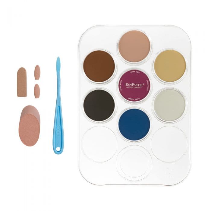White Smoke PanPastel Hanging Kit - Portrait Pastels & Charcoal