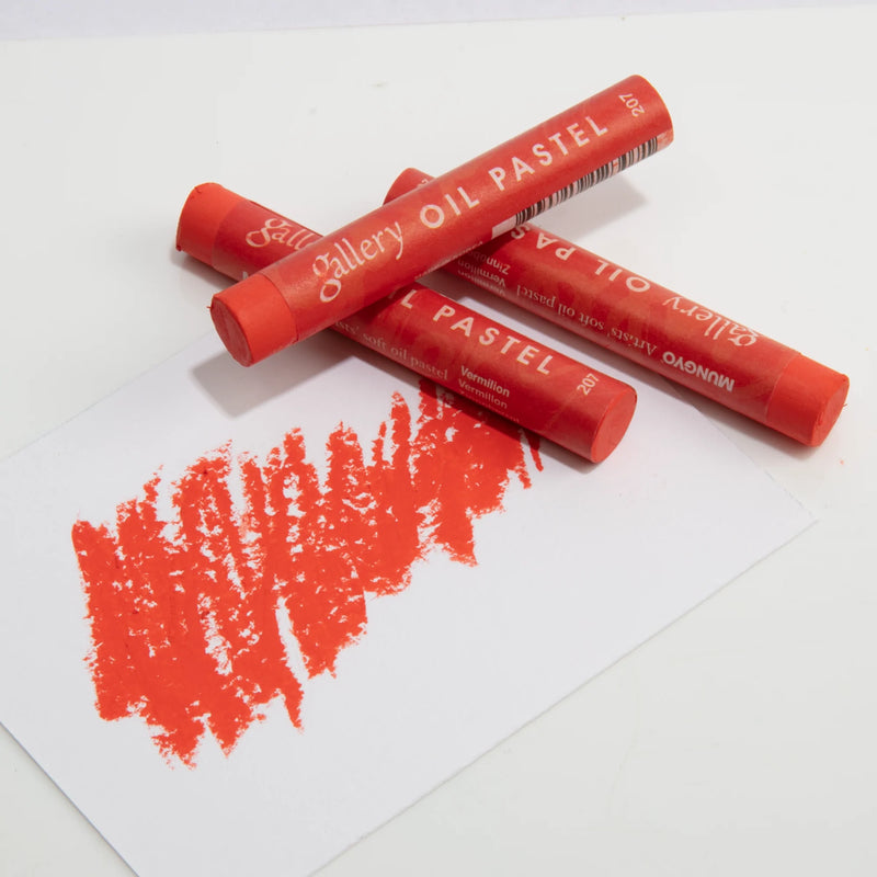 Firebrick Mungyo Gallery Artist Soft Oil  Pastel - Vermillion 207 Pastels & Charcoal