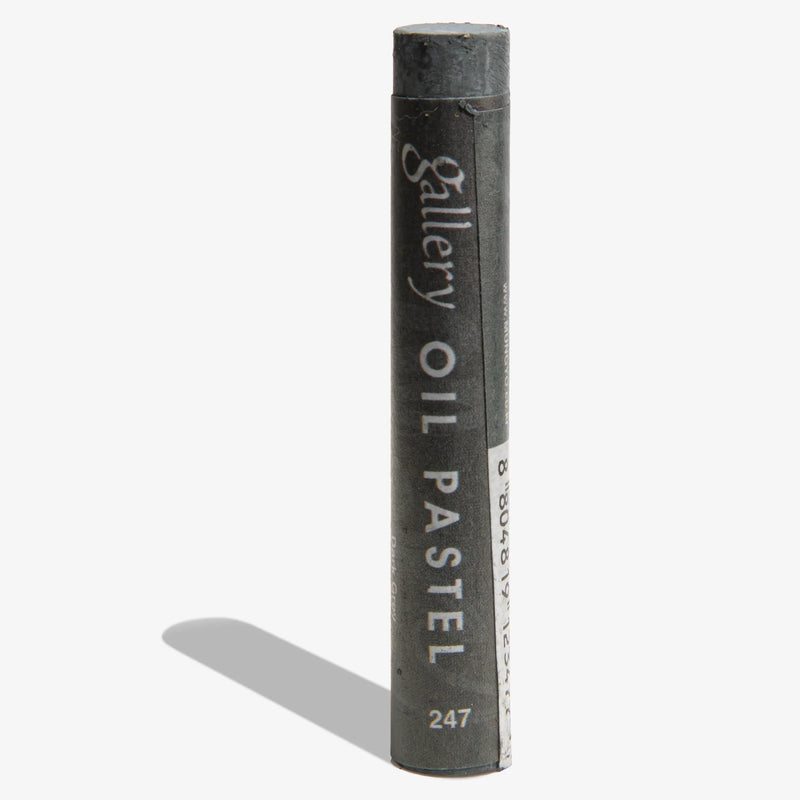 White Smoke Mungyo Gallery Artist Soft Oil Pastel - Dark Grey 247 Pastels & Charcoal