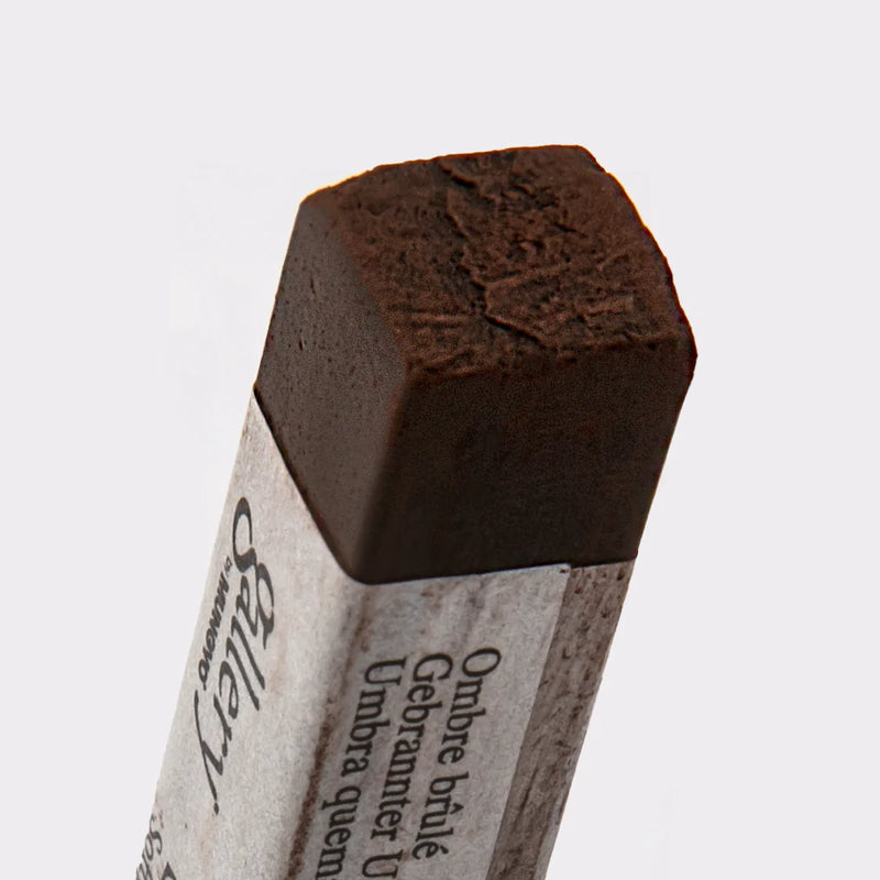 Dark Slate Gray Mungyo Gallery Soft Artist Pastel -  Burnt Umber 019 Pastels & Charcoal