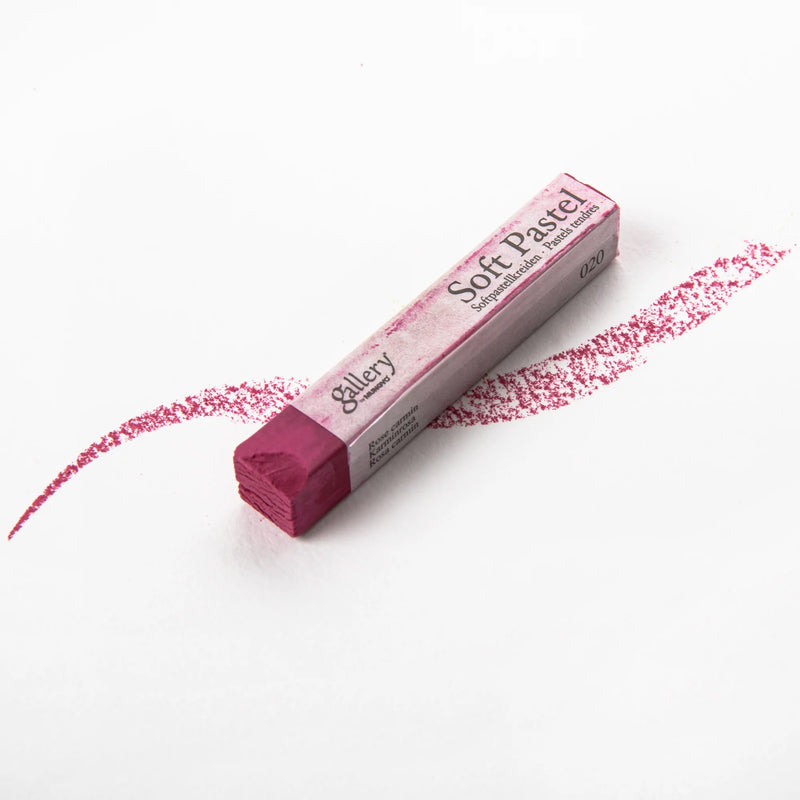 White Smoke Mungyo Gallery Soft Artist Pastel -  Pink Carmine 020 Pastels & Charcoal