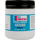 Gray Art Spectrum  500mL Artists' Quality Gesso - White Acrylic Paints