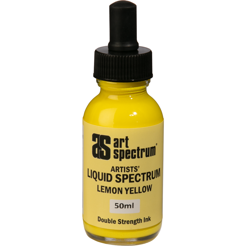 Black Art Spectrum Liquid Spectrum 50Ml Lemon Yellow Inks