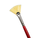 Saddle Brown Art Spectrum Brush Series 1000 Interlocked Hog Bristle - Fan Size - 4 Paint Brushes