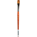Sienna Art Spectrum Brush Series 700 Imitation Golden Sable - Flat Size - 6 Paint Brushes