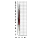 Light Slate Gray Art Spectrum Brush Series T300 White Taklon - Round Size - 8 Paint Brushes