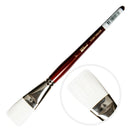 Beige Art Spectrum Brush Series Tf350 White Taklon - Flat Size - 1" Paint Brushes