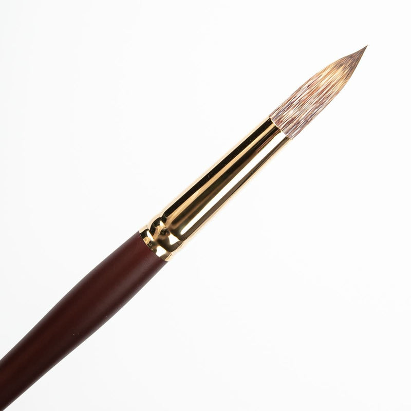 Dark Slate Gray Art Spectrum Brush Imitation Mongoose - Round Size - 16 Paint Brushes