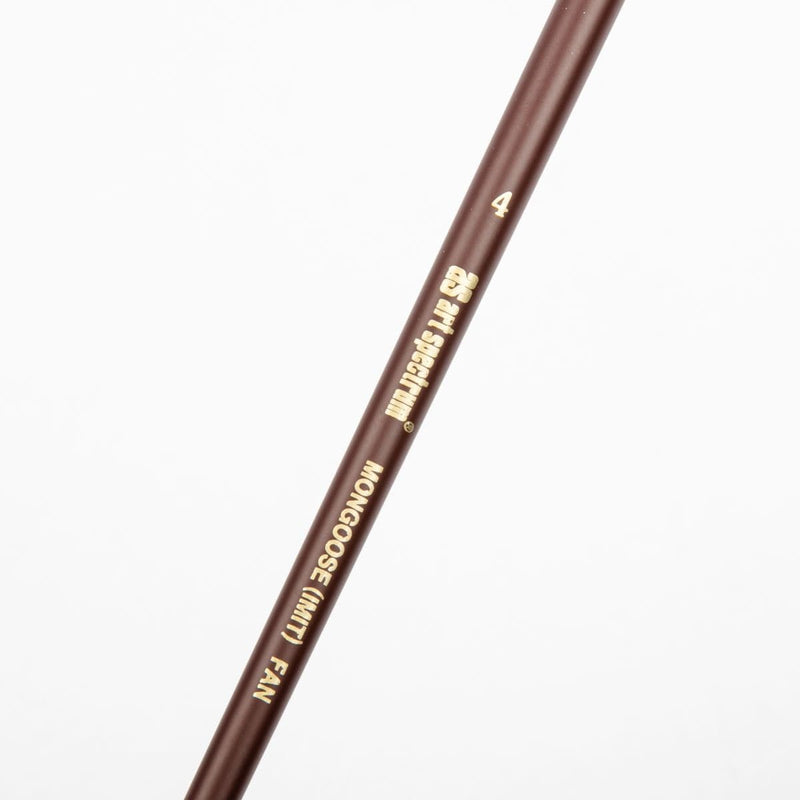 Snow Art Spectrum Brush Imitation Mongoose - Fan Size - 4 Paint Brushes