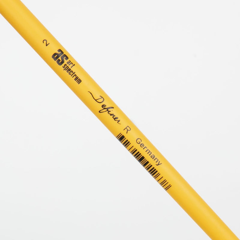 White Smoke Art Spectrum Brush Definer Synthetic Filament - Round Size - 2 Paint Brushes